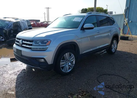 2019 Volkswagen Atlas 3.6L V6 Se W/Technology from USA, damaged, VIN 1V2WR2CA5KC589563